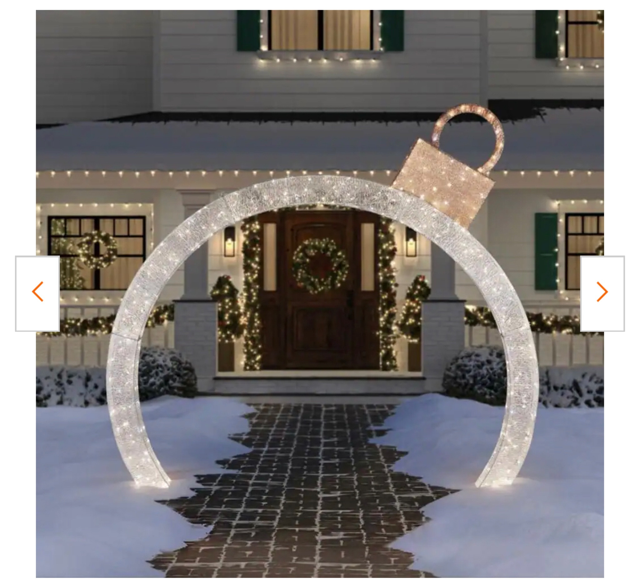 Outdoor / indoor LED ornament arch — Christmas decoration — this will sell out FAST Holiday decor 2022

#LTKHoliday #LTKhome #LTKSeasonal