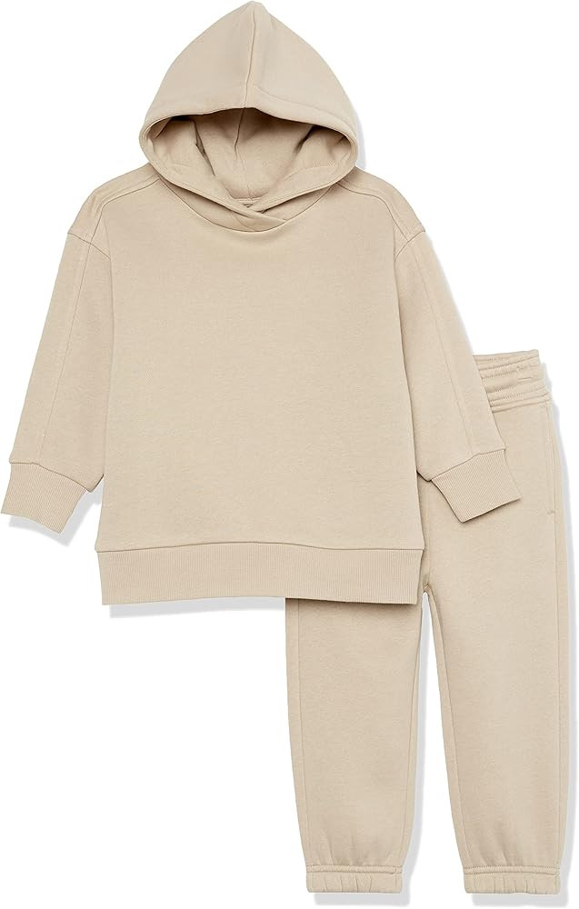 Amazon Essentials Unisex Kids and Toddlers’ Modern Sweat Set, Pack of 2 | Amazon (US)