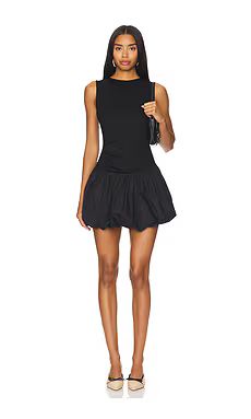 SNDYS Maya Bubble Dress in Black from Revolve.com | Revolve Clothing (Global)