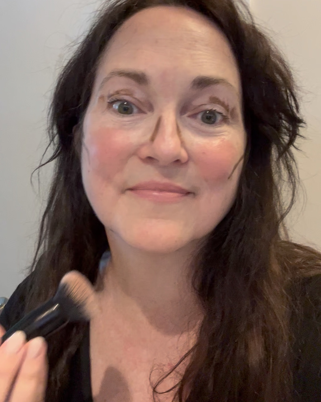 My whole life, I’ve loved clean skincare and simple makeup. As a woman in my 40s I’ve found my favorite makeup at Ogee. The first pic is during the blending process. And the video is after 

#LTKStyleTip #LTKOver40 #LTKBeauty