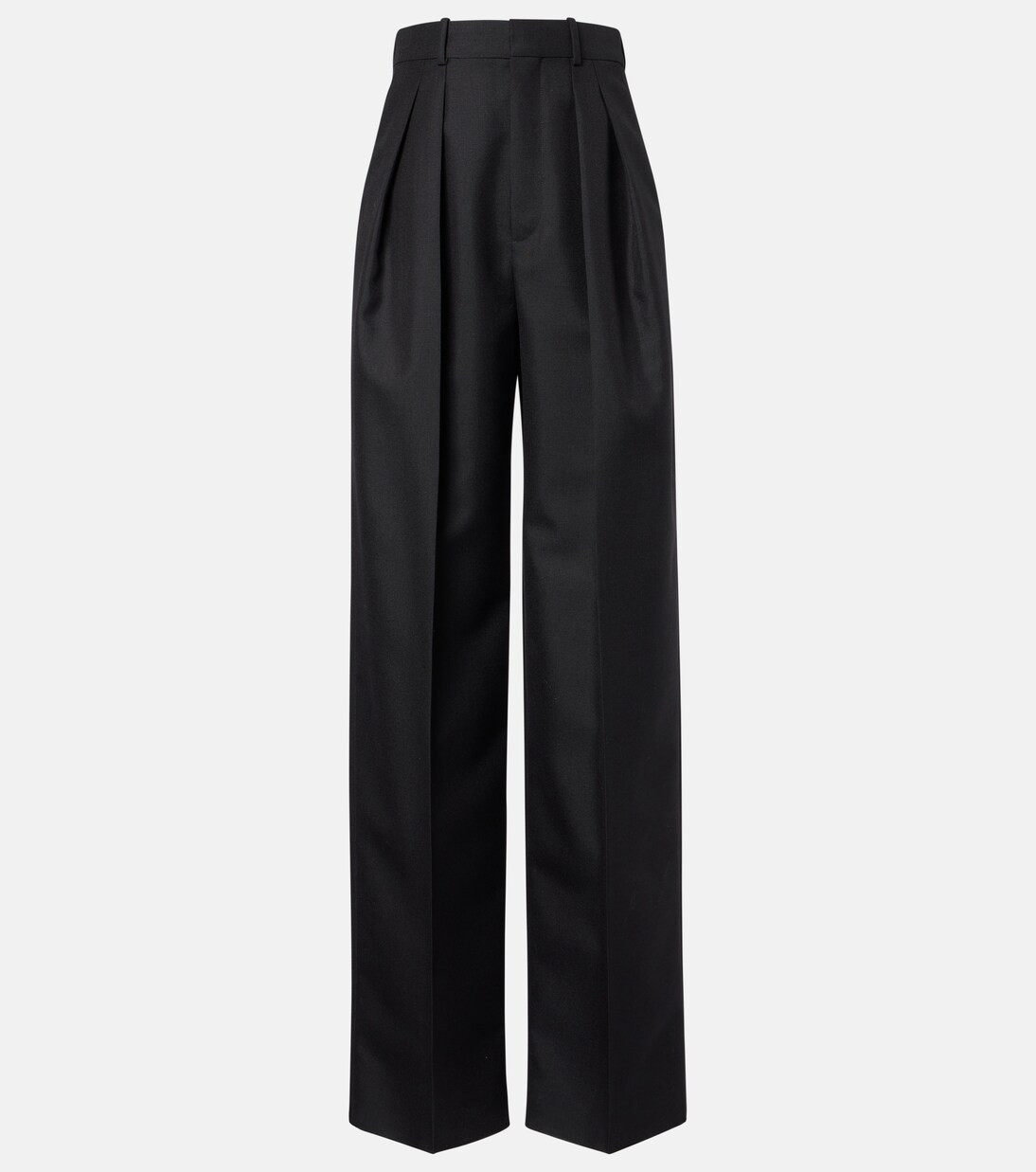 WomenDesignersSaint LaurentClothingPantsWide-leg pants | Mytheresa (US/CA)