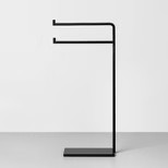 Bath Towel Stand Black - Hearth & Hand™ with Magnolia | Target