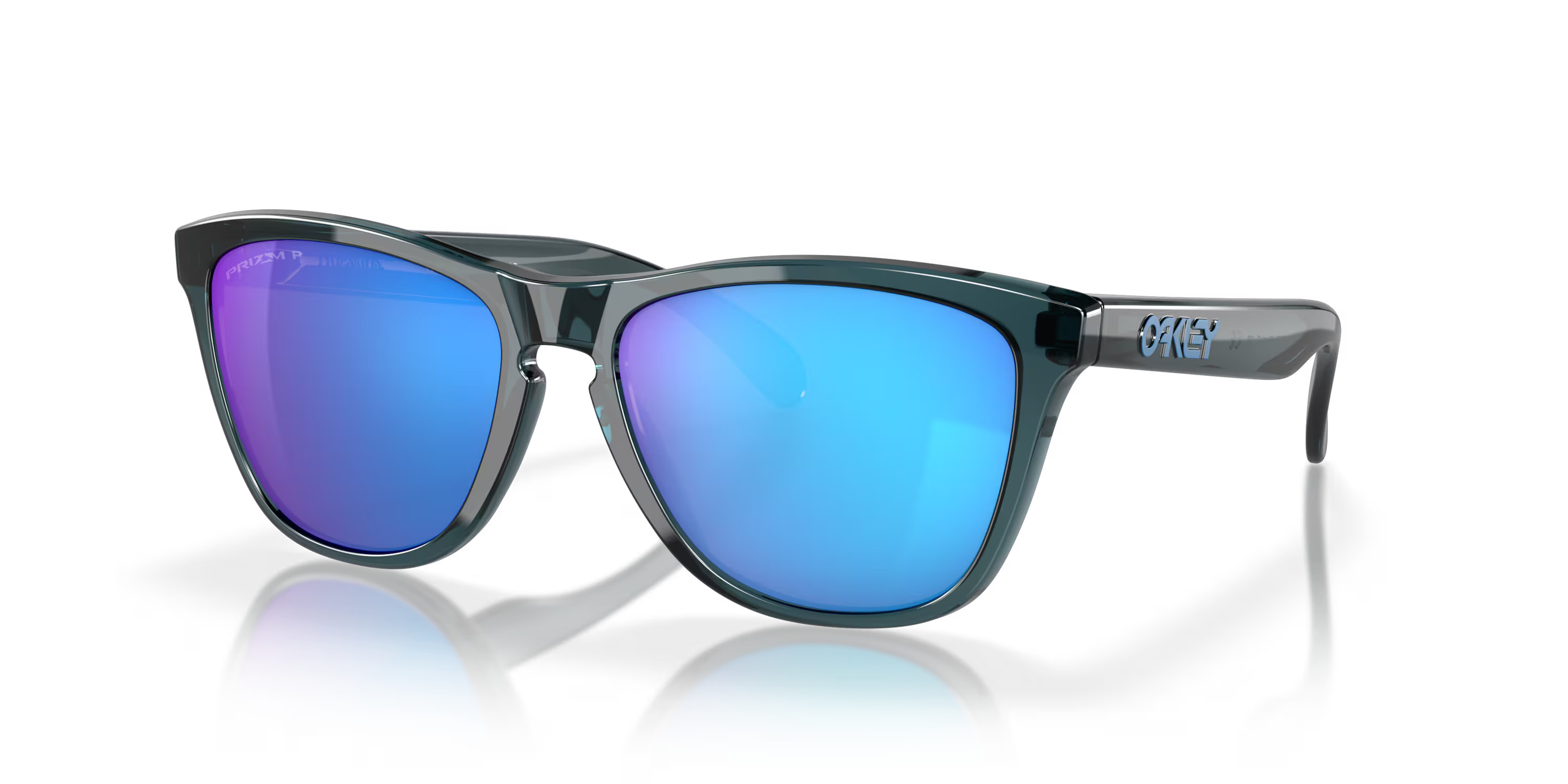 Oakley Prizm Sapphire Polarized Crystal Black Frogskins™ Zonnebrillen | Oakley® | Oakley EU