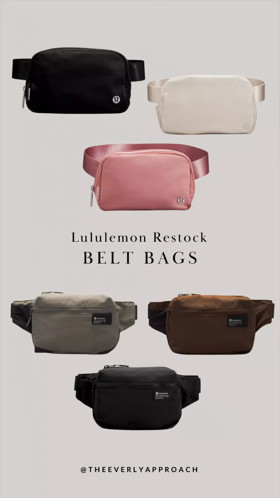 Lululemon Everywhere Belt Bag Restock: Where to Shop the Belt Bag