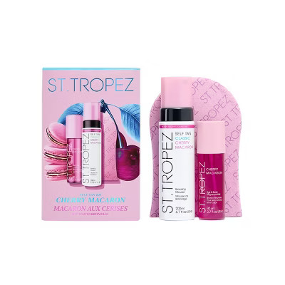 St. Tropez Self Tan Classic Cherry Macaron Kit - SPF30 - 3pc - Ulta Beauty | Target