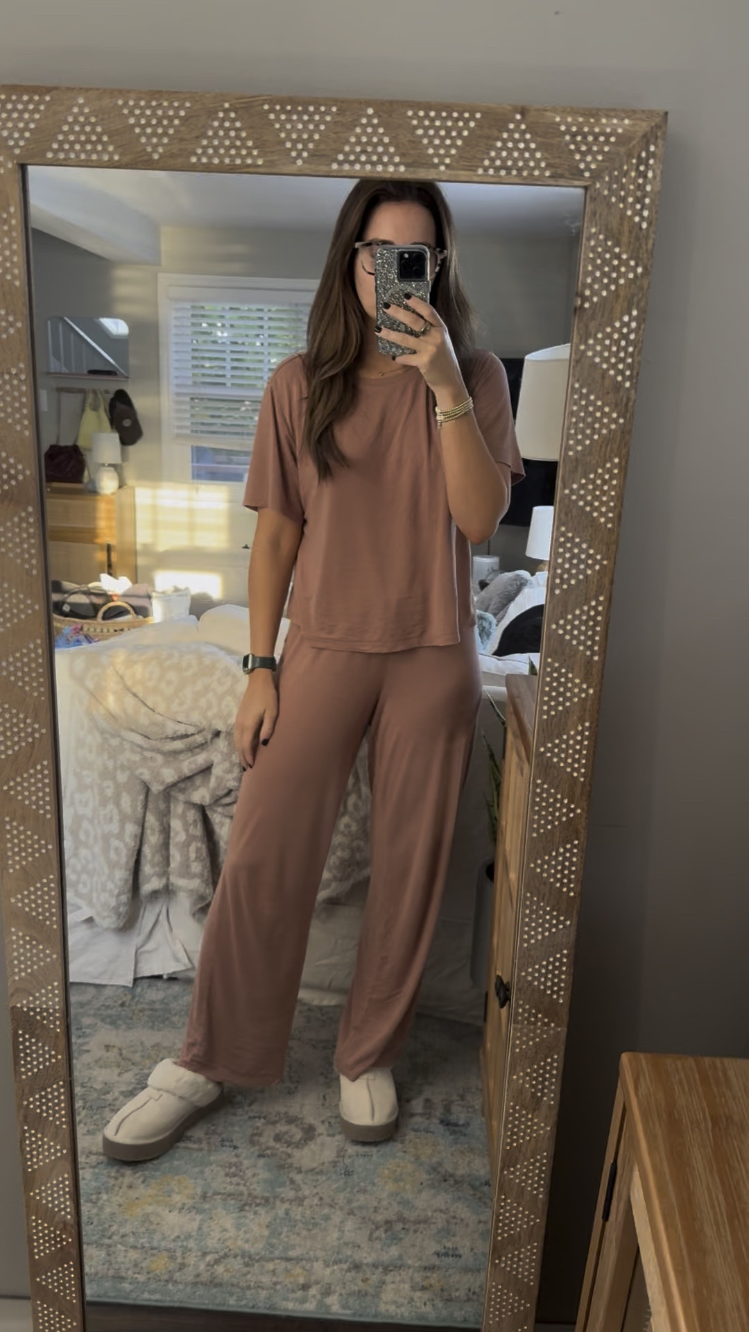Nuuds pajamas are on sale!! They are so soft, stretchy & comfy! Such a great material. I wear them in my true size small 

#LTKFindsUnder50 #LTKSaleAlert #LTKFindsUnder100