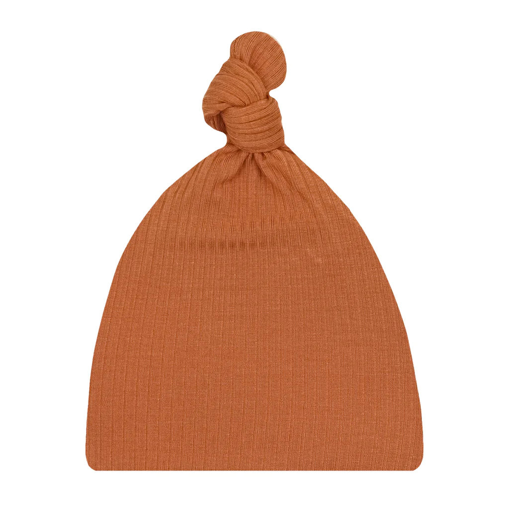 Conner Ribbed Top Knot Hat | Lou Lou & Company