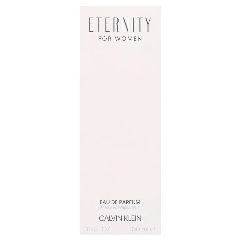 Calvin Klein Eternity, Eau de Parfum, Perfume for Women, 3.4 Oz - Walmart.com | Walmart (US)