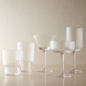 Fluted Glassware Sets | West Elm (US)