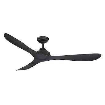 Parrot Uncle 56-in Black Indoor Ceiling Fan with Remote (3-Blade) | Lowe's