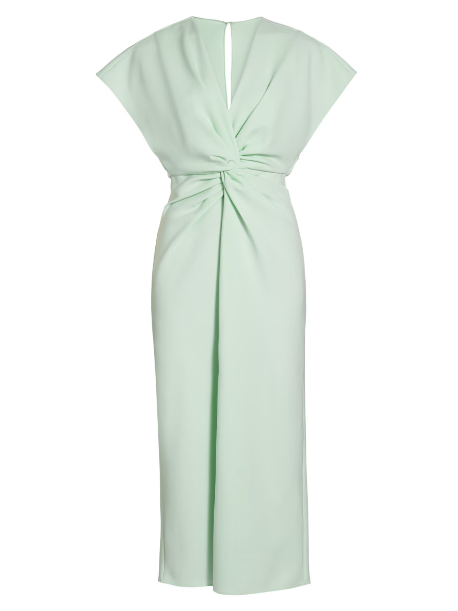 Jackie Twist-Front Cocktail Dress | Saks Fifth Avenue