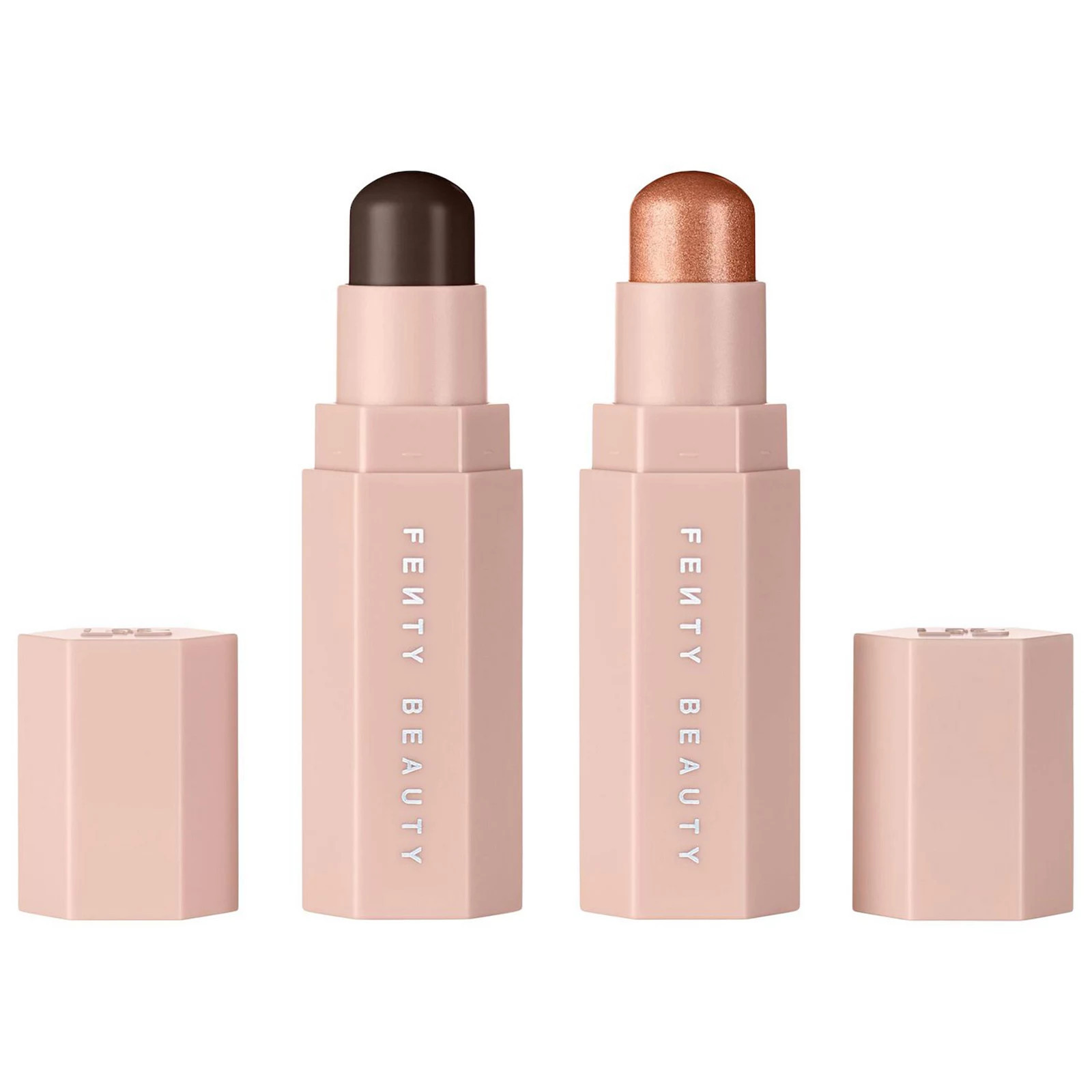 FENTY BEAUTY by Rihanna Match Stix Duo Contour + Highlighter Set, Size: .25Oz, Medium Deep | Kohl's