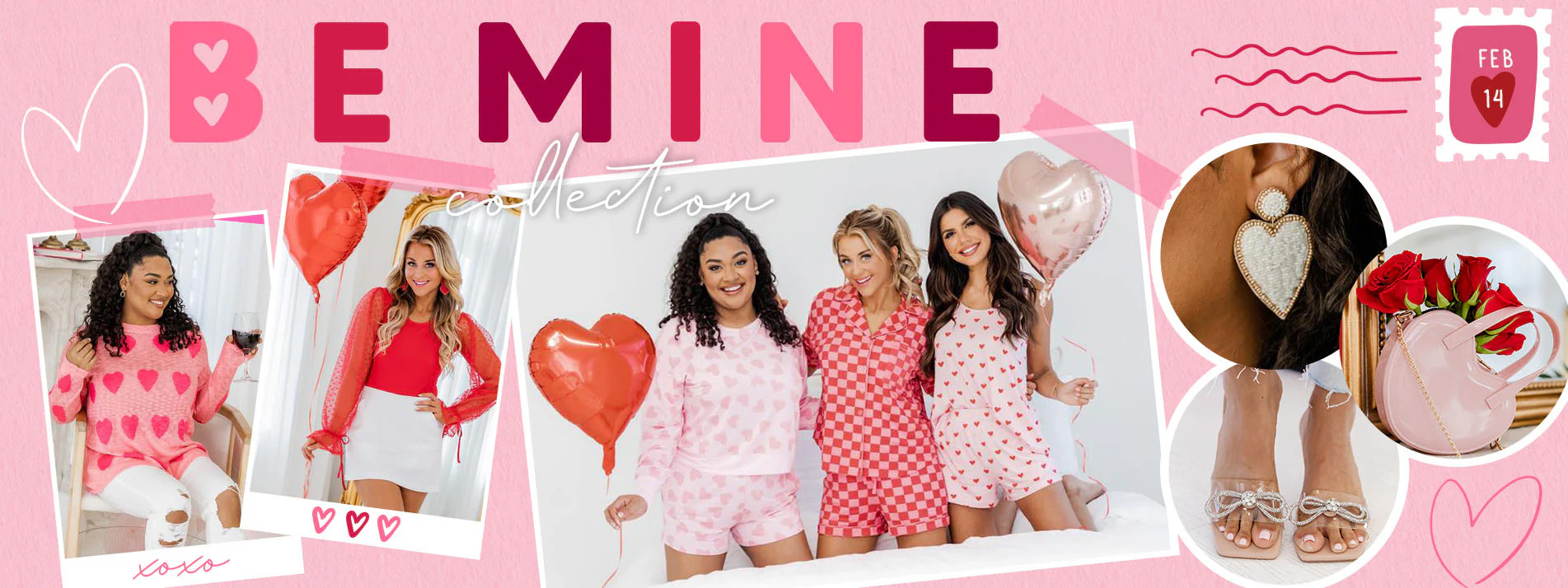 VALENTINE'S DAY OUTFITS | Pink Lily