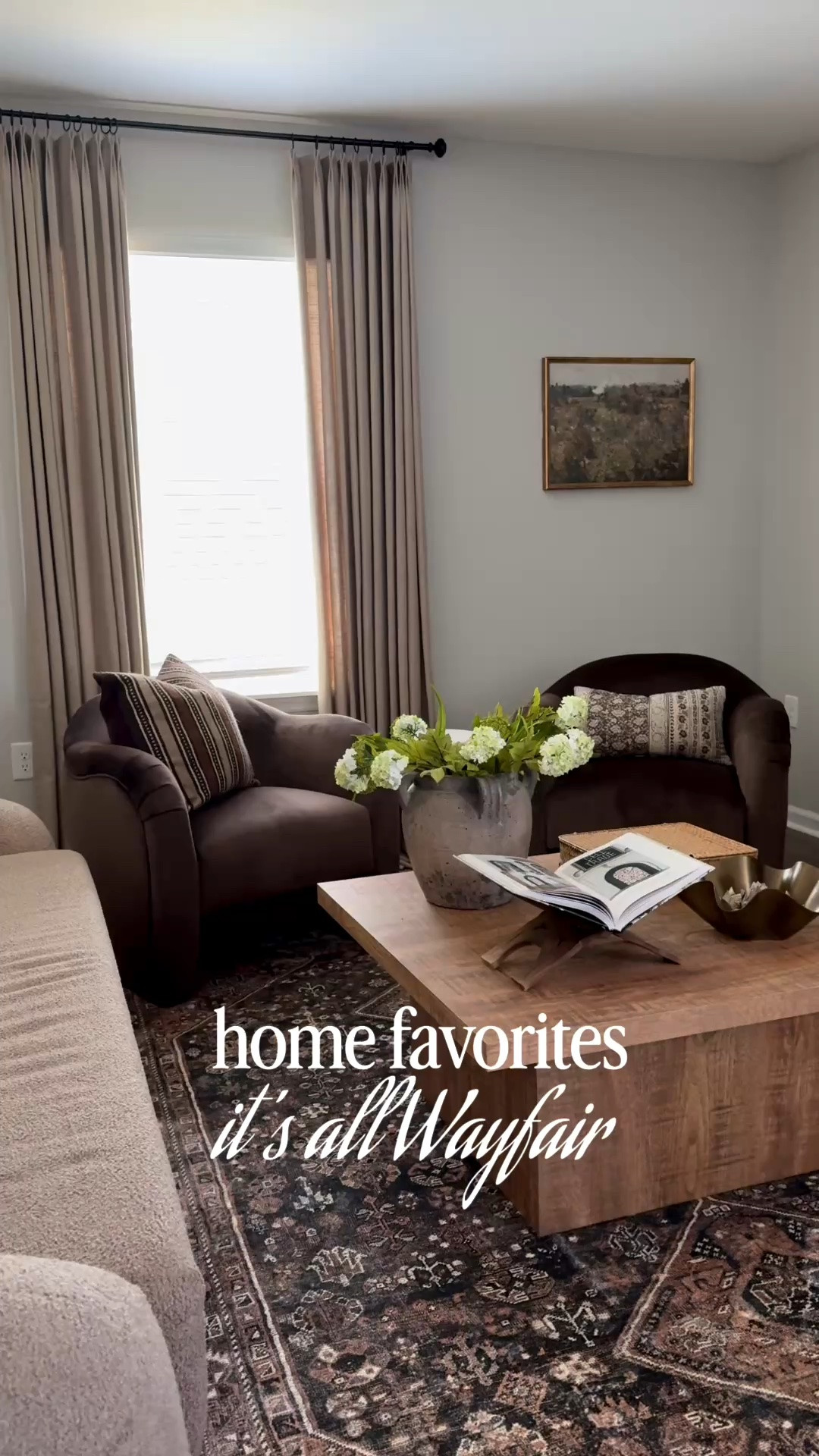 Sharing some beautiful wayfair home finds throughout my home! 

Wayfair home finds, Accent chairs, affordable coffee table, console table, entryway, Loloi rugs, bedroom

#LTKHome #LTKSaleAlert