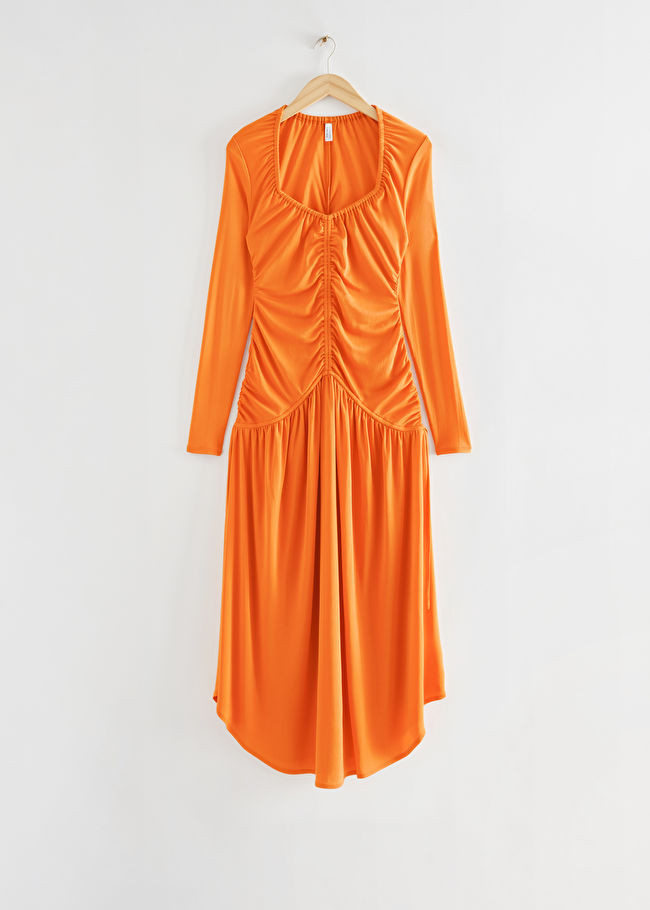 Fitted Ruched Dress | & Other Stories US
