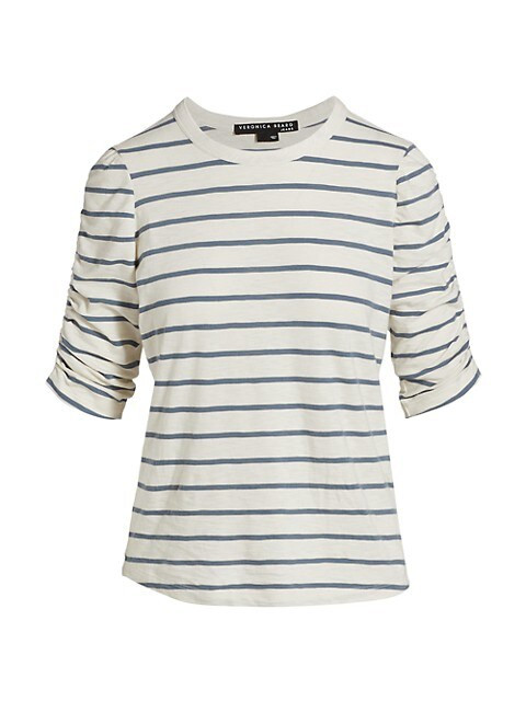 Waldorf Striped Cotton T-Shirt | Saks Fifth Avenue