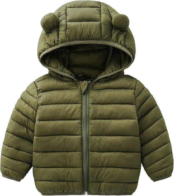 CECORC Toddler Winter Coats Lightweight Puffer Jacket for Baby Infant kids, 6-12 Month,12-18 Mont... | Amazon (US)