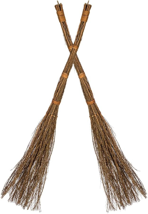Cinnamon Scented Broom (2-Pack) - 36" Heather Broom - Holiday Decor | Amazon (US)