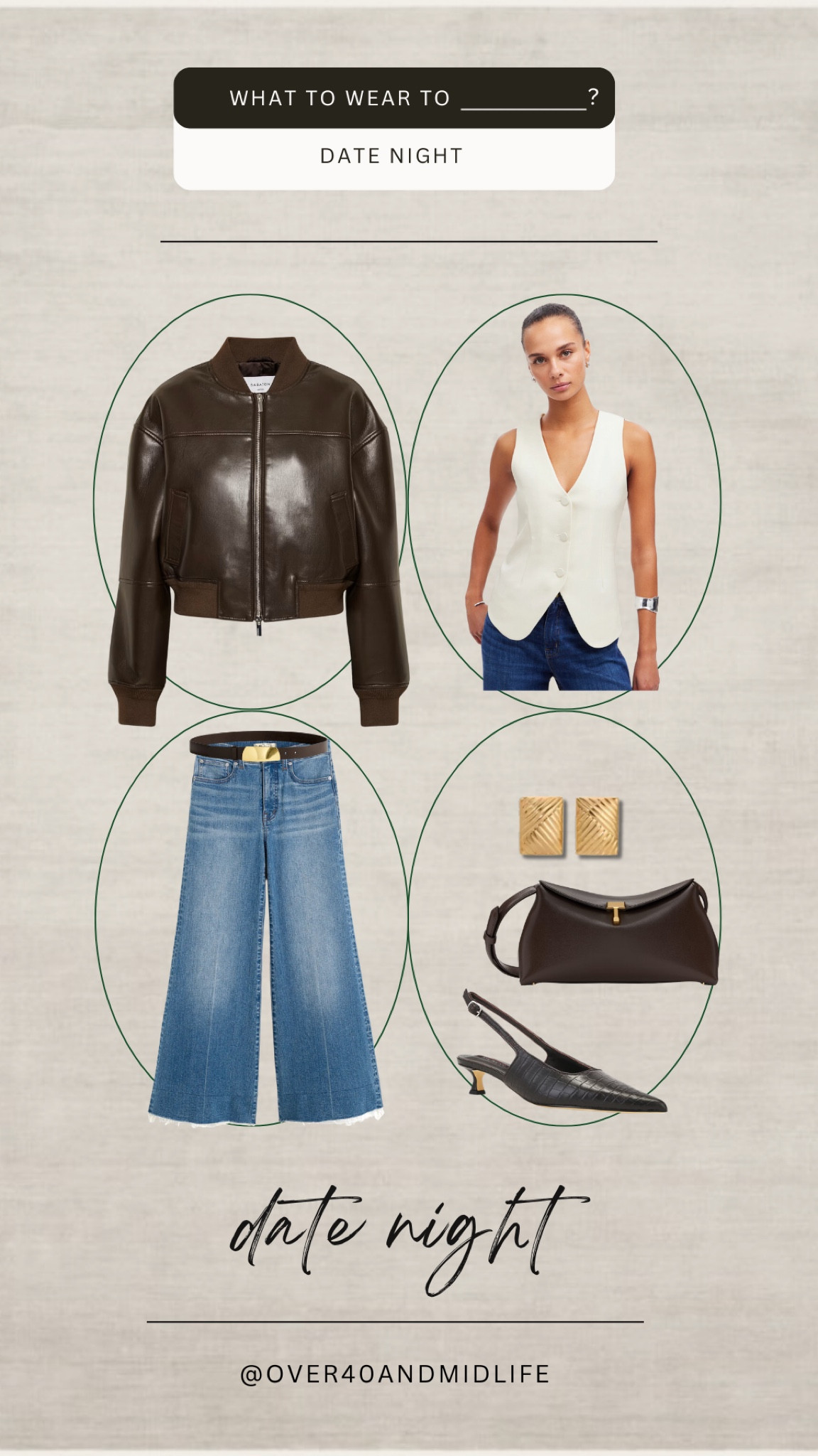  ✨Tap the bell and ❤️ for over 40 fashion, midlife style, midsize fashion and luxury looks for less. 

Date night looks, neutral date night

👑"Helping you look good, feel good!" - Lindsey Denver


Over 40 mom, over 50, midlife, midsize fashion, size 10, size 12, size 8, ootd, perimenopause, gen X, body confidence, over 45, outfit inspiration, mom outfit


Follow my shop @Over40andmidlife on the @shop.LTK app to shop this post and get my exclusive app-only content!

#liketkit #LTKStyleTip #LTKMidsize #LTKOver40
@shop.ltk
https://liketk.it/568eB