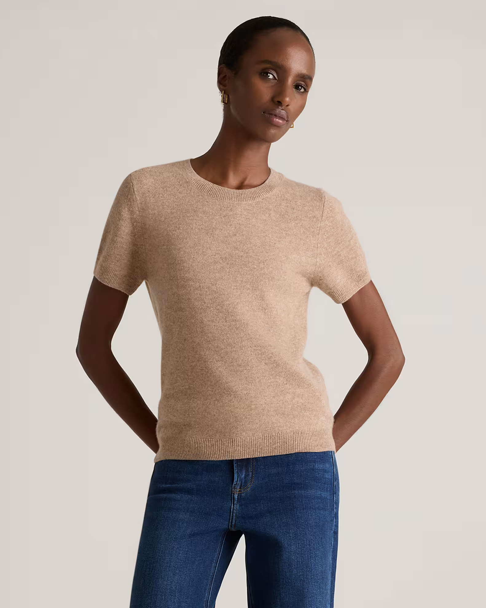 Mongolian Cashmere Tee | Quince
