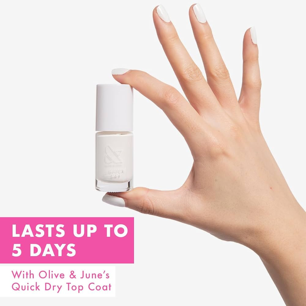 Olive & June Quick Dry Nail Polish | Instant, Fast-Drying, Smudgeproof Color | 15-free, Vegan, Cr... | Amazon (US)