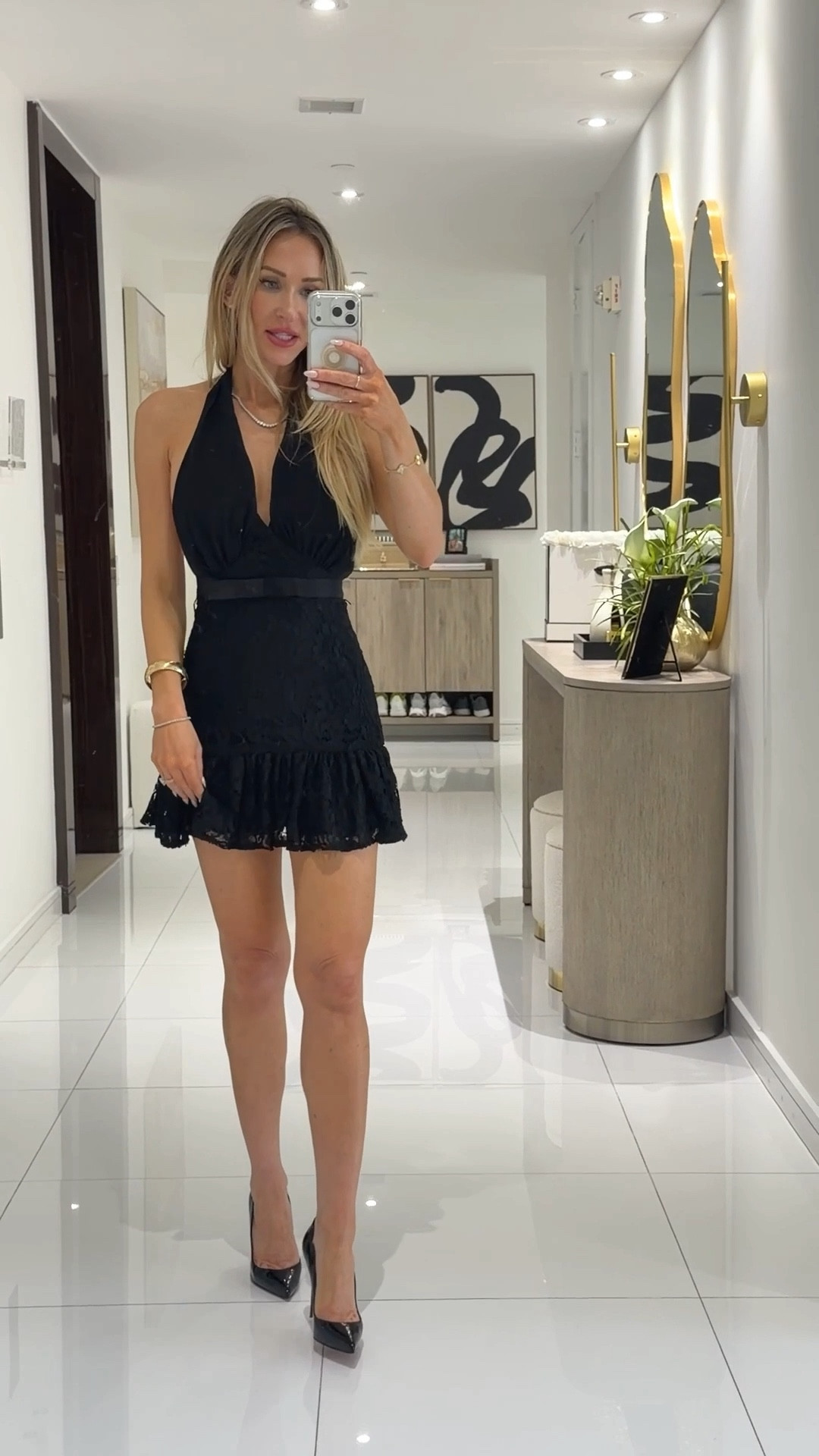 Little black dress & heels on sale! Would look so cute to remove belt and pair with with black sandals for walking around and shopping or for beach day, then throw on the heels and belt for date night!
Found Christian louboutin hot chick (the ones I’m wearing) on an amazing sale for under $400. 
This shoe style runs true to size. I am typically a size 7 and I wear a 37 in the hot chick and 36.5 in Iriza style
Dress is xxs  

#LTKSaleAlert #LTKTravel #LTKootd