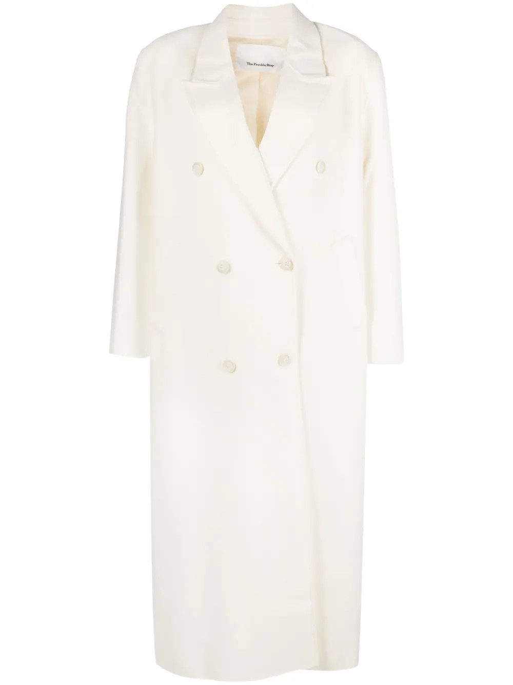 Gaia double-breasted coat | Farfetch Global
