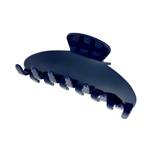 The RPZL Premium Acetate Big Hair Accessory | Oversized Claw Clip for Thick and Thin Hair | Stylish Hair Jaw Clip for Women and Girls (Navy) | Amazon (US)