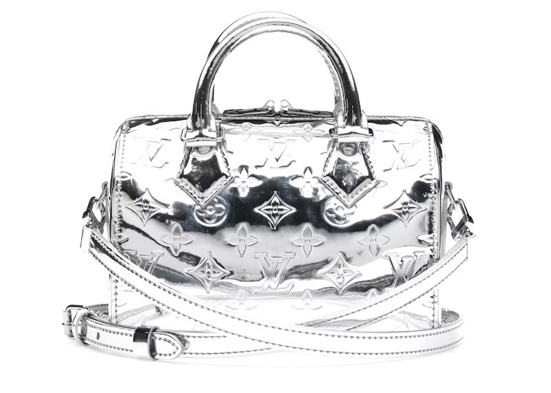 Women's Louis Vuitton Speedy Bandouliere 20 in Silver | StockX