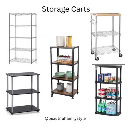 Storage and Organizing Stands/ Carts