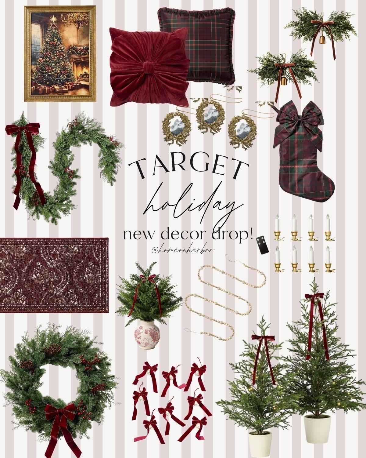 New Studio McGee holiday decor drops tonight at Target!

#LTKHome #LTKSeasonal