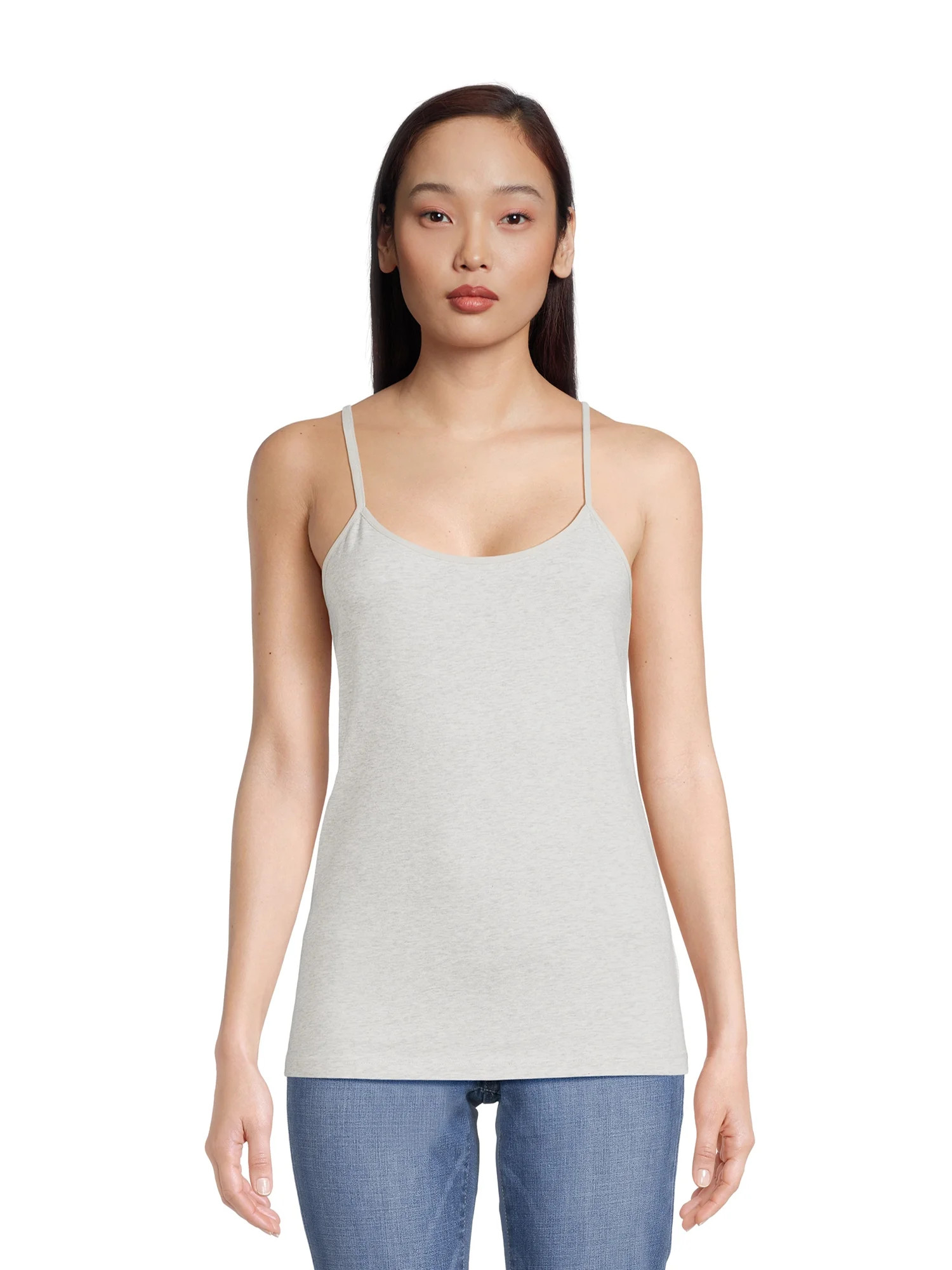 Time and Tru Women's Adjustable Strap Cami | Walmart (US)