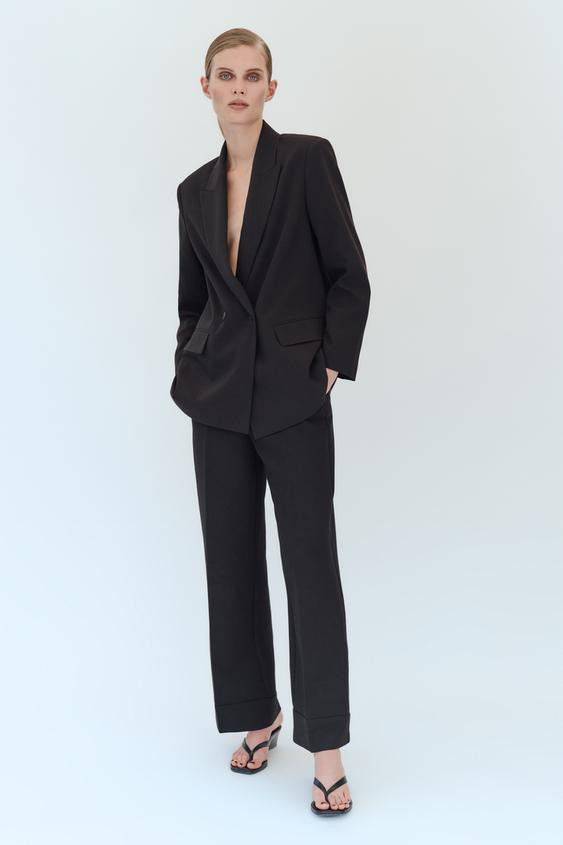 OVERSIZED DOUBLE-BREASTED BLAZER | Zara Canada