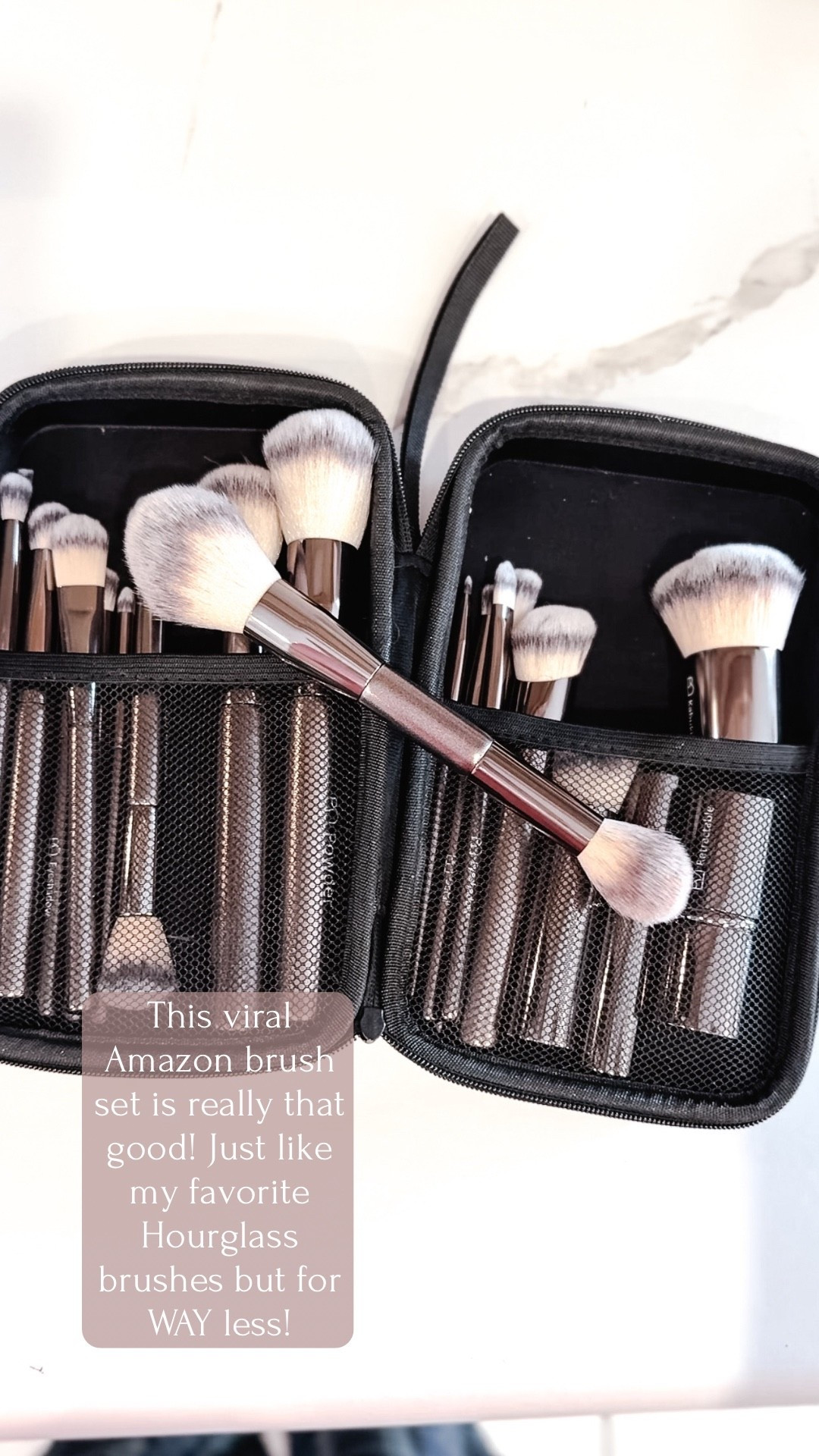 This viral Amazon brush set is THAT good 🤍 Literally gives me the same finish as my high-end brushes for a fraction of the price… you don’t need to spend $$$ to get a flawless blend!

Amie Pagan, beauty finds, viral make up brushes, Amazon 

#LTKBeauty