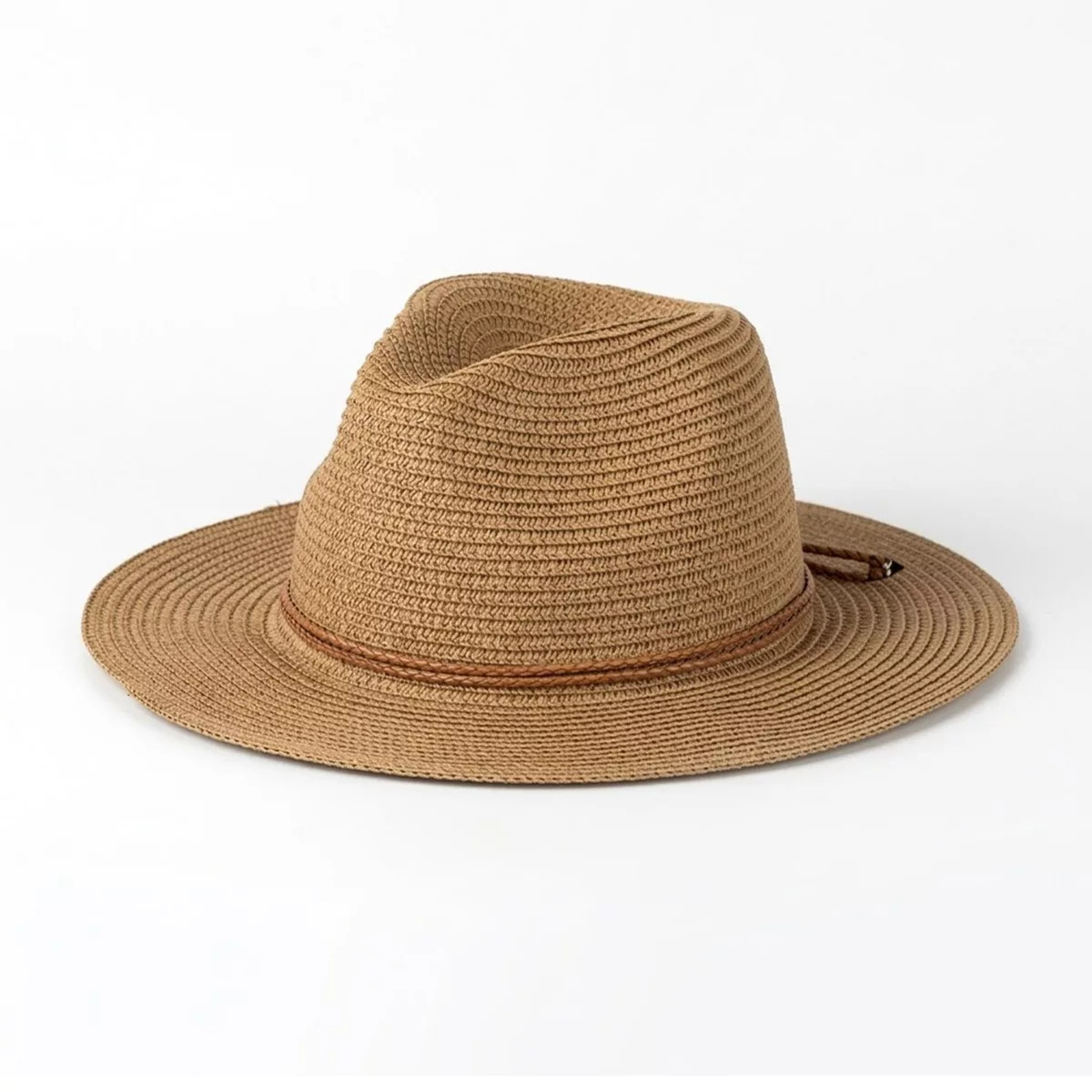 Anna-Kaci Women Wide Brim Straw Sun Hat Lightweight Breathable Summer Beach Hat Packable, Khaki | Target