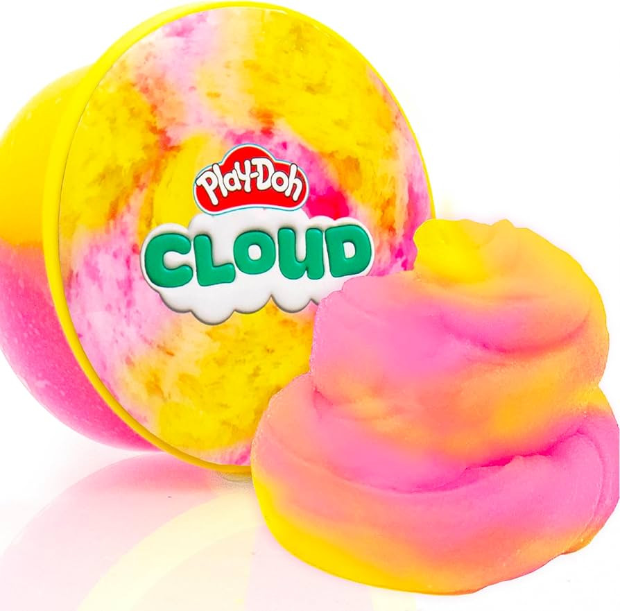 Play-Doh Cloud, Pink & Yellow, Lemonade Scent, Single Can, Play Doh Kit, Gifts for Kids, Popular ... | Amazon (US)