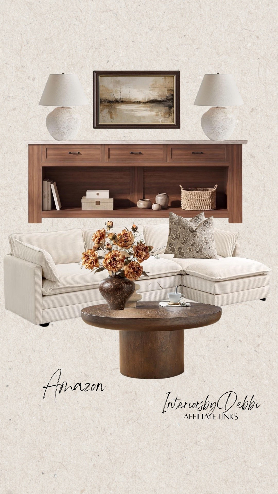 Amazon Finds
Console, section sofa, coffee table, lamps, transitional home, modern decor, amazon find, amazon home, target home decor, mcgee and co, studio mcgee, amazon must have, pottery. barn, Walmart finds, affordable decor, home styling, budget friendly, accessories, neutral decor, home finds, buy new arrival, coming soon, sale alert, high end look for less, Amazon favorites, Target finds, cozy, modern, earthy, transitional, luxe, romantic, home decor, budget friendly decor #amazonhome

#LTKSeasonal #LTKHome