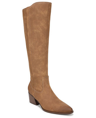 Women's Golden Zipper Tall Boots | Macy's