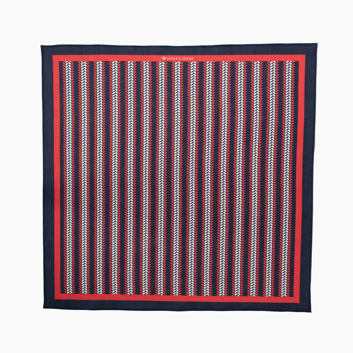 Mississippi Braid Stripe Bandana | Honey + Hank