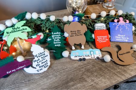I love these Christmas Vacation wood cutouts I found on Etsy! I ordered the 5” sizes without a hole for hanging. These are the perfect addition to a fun old-fashioned family Christmas! 🌲

#LTKHoliday #LTKhome #LTKSeasonal