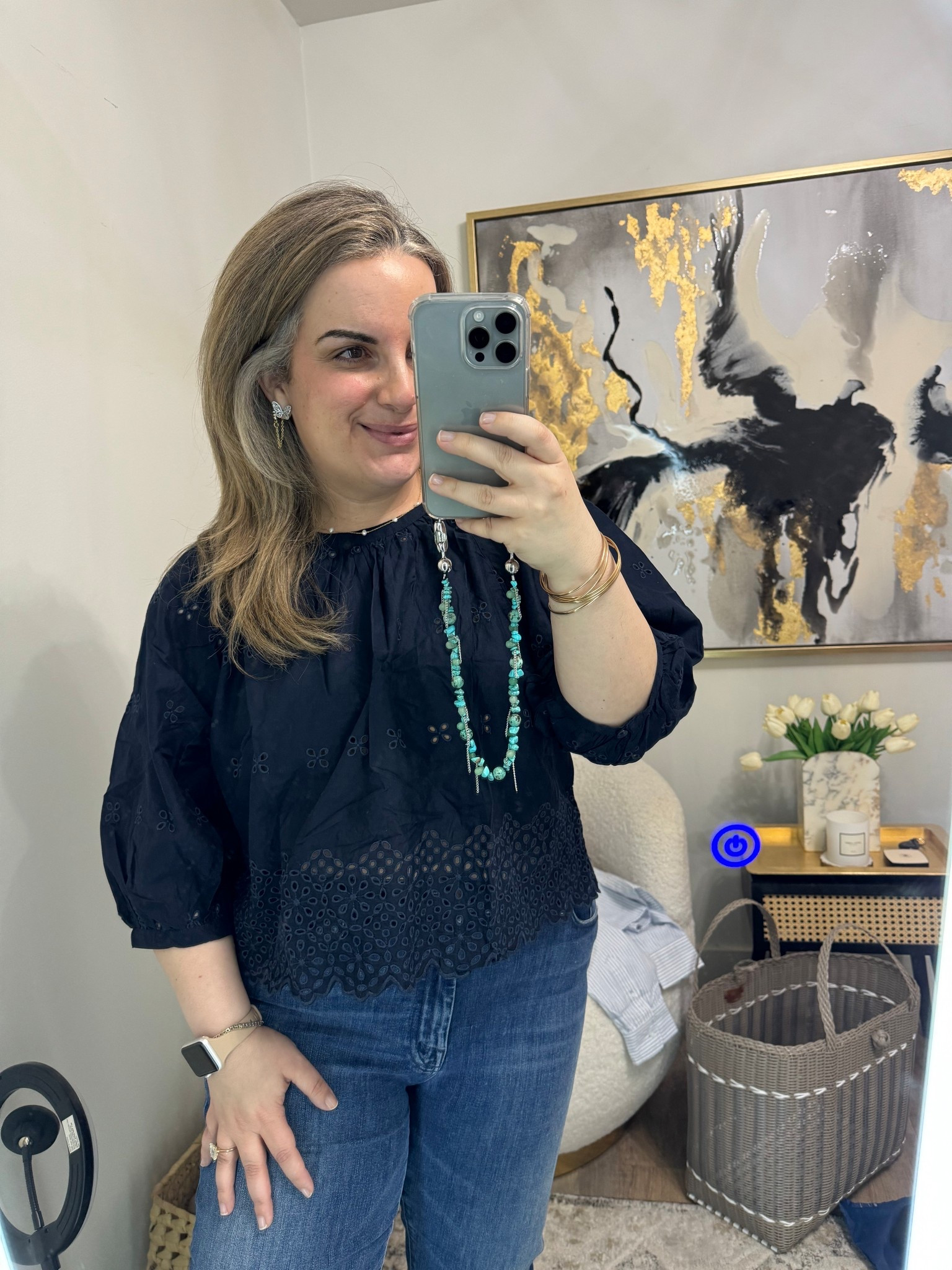 Perfect eyelet blouse from old navy. So affordable and cool for spring and summer 

#LTKPetite #LTKSaleAlert #LTKFindsUnder50