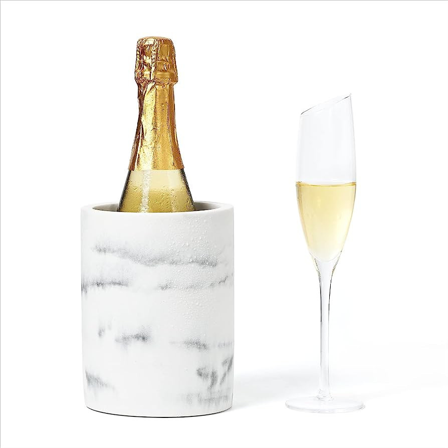 Lunavita Wine Chiller, Champagne Bottle Cooler Bucket, Kitchen Utensil Crock Holder & Flower Vase... | Amazon (US)