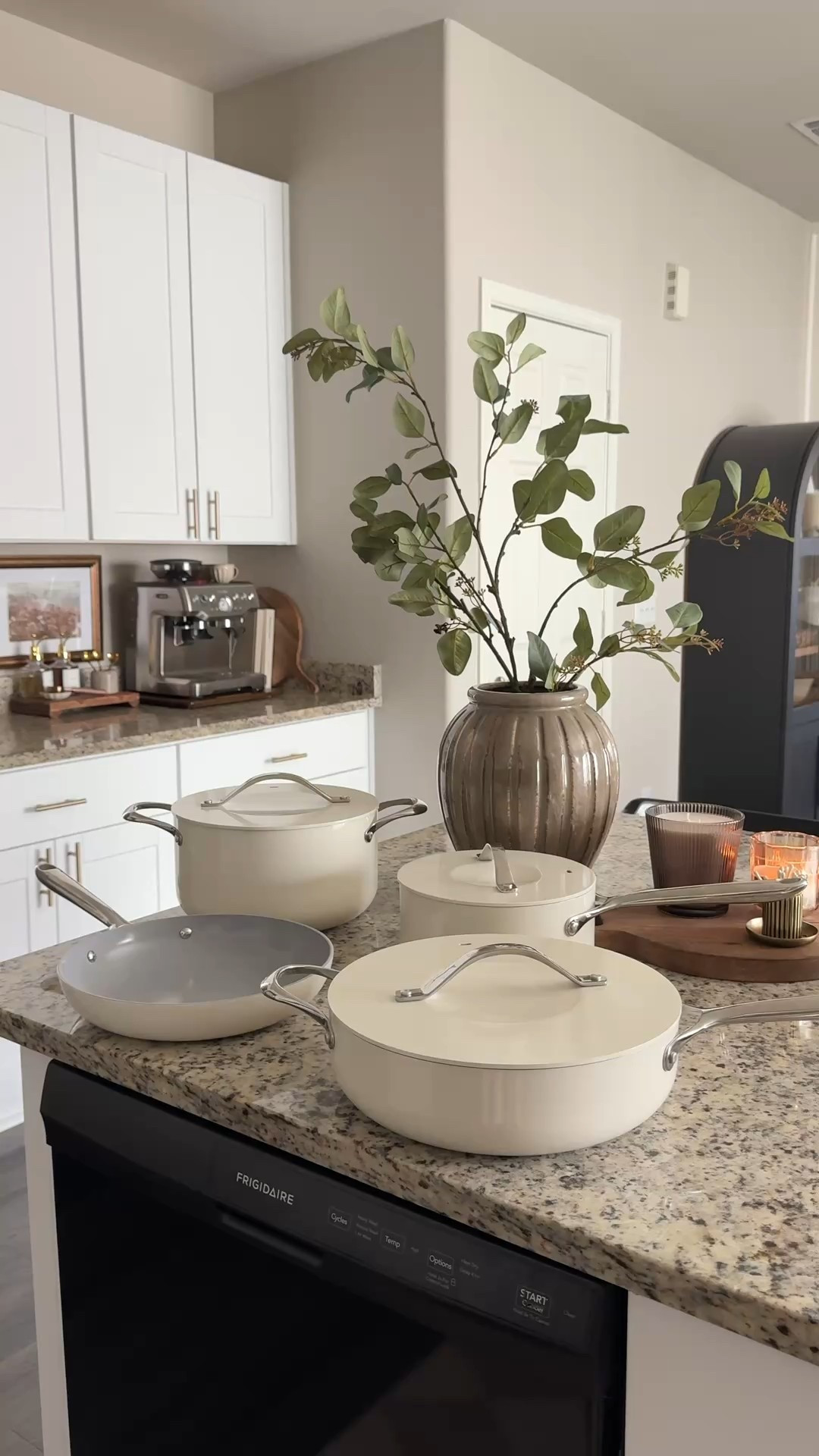 soft mornings start with non-stick cookware 🤍 beautiful but still practical! 

#LTKHome #LTKSpringSale #LTKmorningroutine