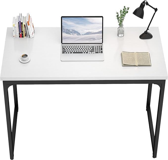 Foxemart Computer Desks Modern Sturdy Office Desk PC Laptop Notebook Study Writing Table for Home... | Amazon (US)