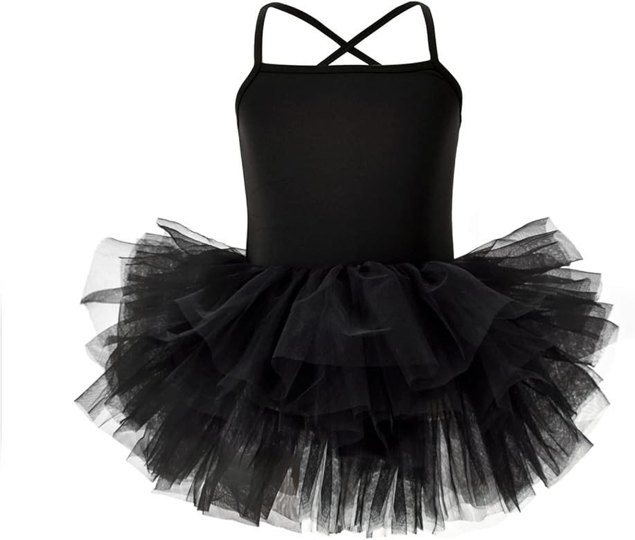 Tutu.kk Toddler Girls Ballet Skirted Leotards Strap Tutu Dress Party Costumes for Dance 18Months ... | Amazon (US)