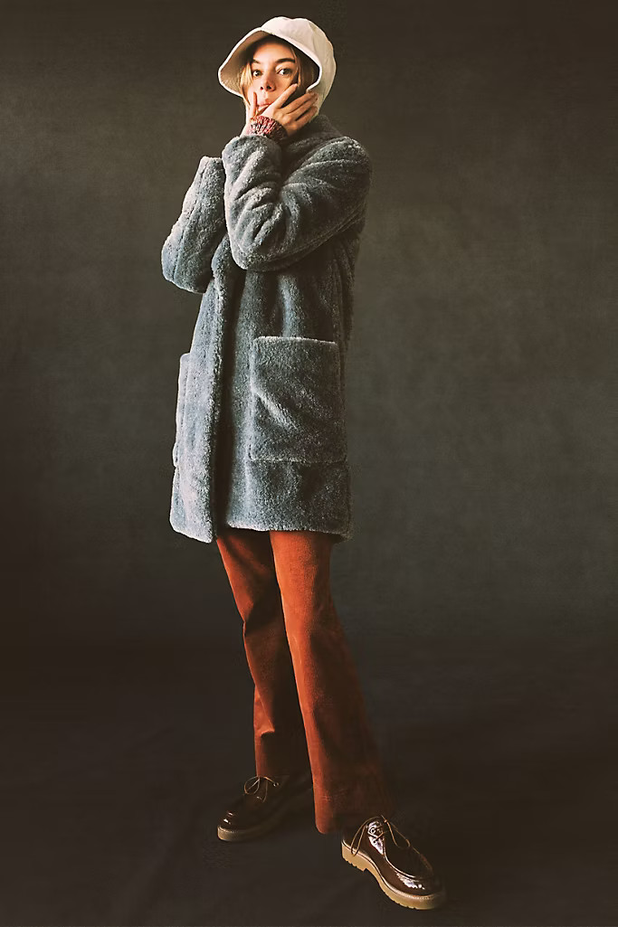 Lisanne Faux Fur Coat | Anthropologie (US)