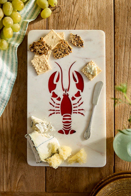 Marble Icon Cheese Board, Lobster | Anthropologie (US)