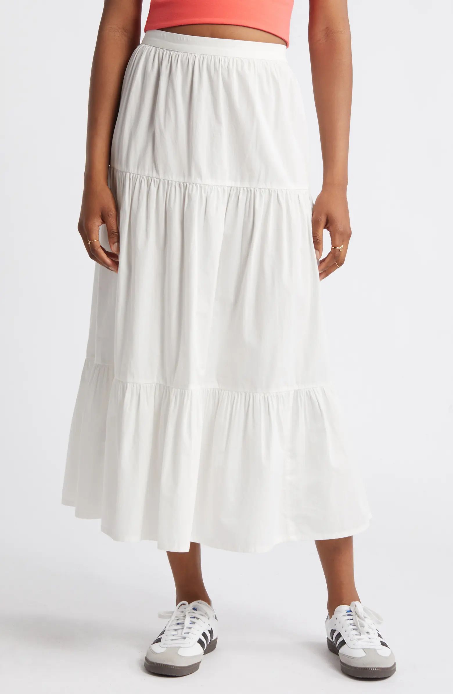 BP. Tiered Maxi Skirt | Nordstrom | Nordstrom