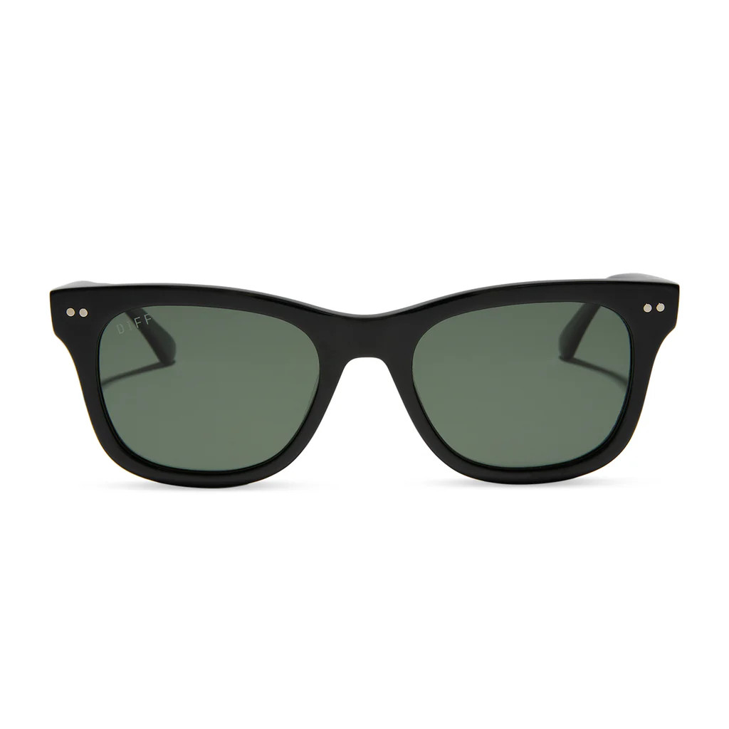 BEVERLIN - JAGGER + BLACK + G15 + POLARIZED SUNGLASSES | DIFF Eyewear