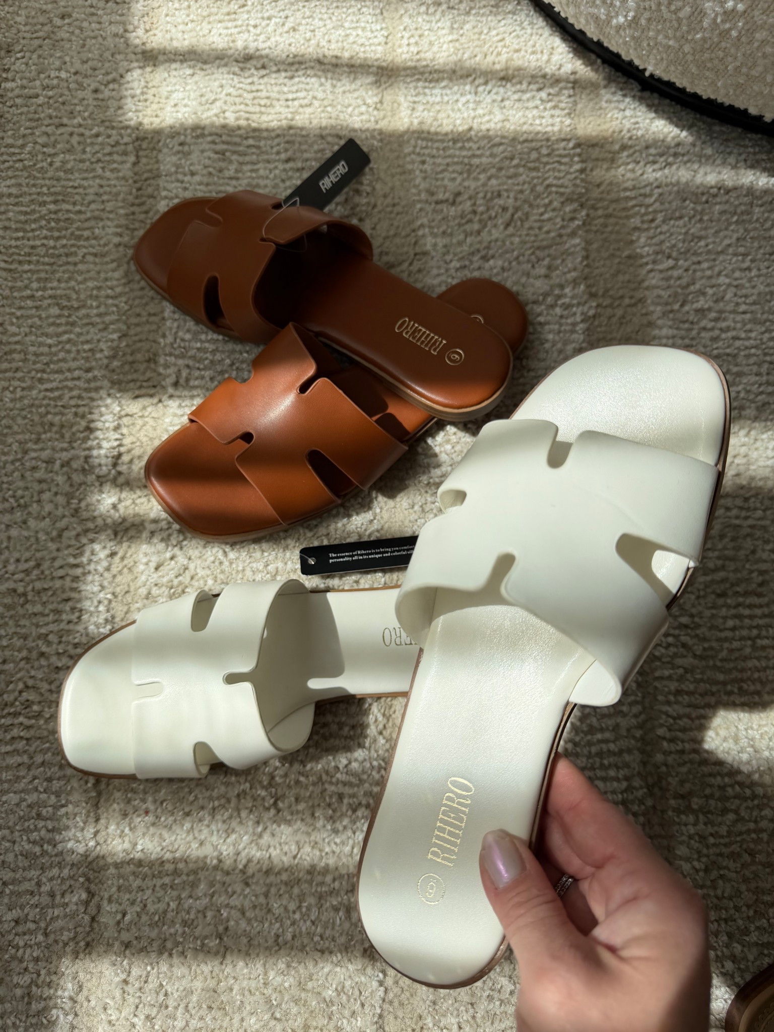 Found these look for less sandals on Amazon and grabbed both colors — so comfortable and easy to style with any outfit. 

#LTKTravel #LTKootd #LTKSaleAlert